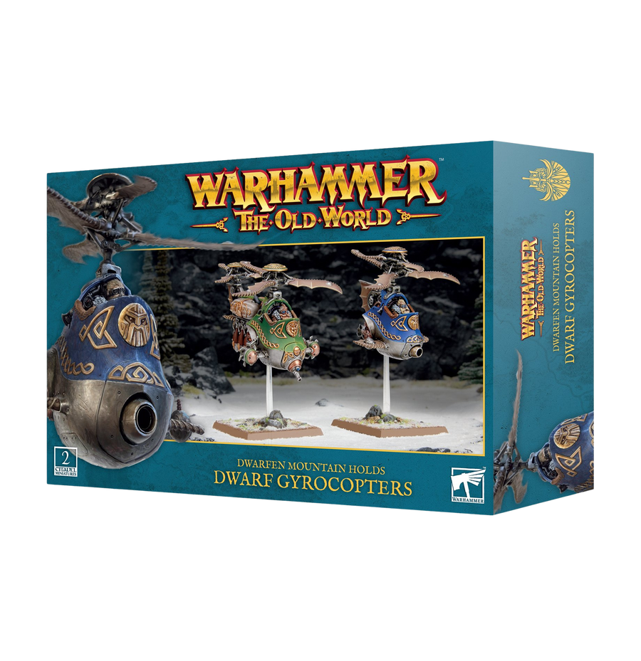 THE OLD WORLD: DWARFEN MOUNTAIN HOLDS - GYROCOPTERS & GYROBOMBERS