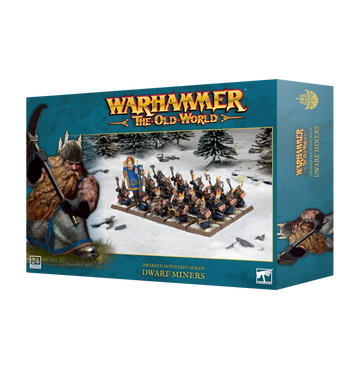 THE OLD WORLD: DWARFEN MOUNTAIN HOLDS - DWARF MINERS