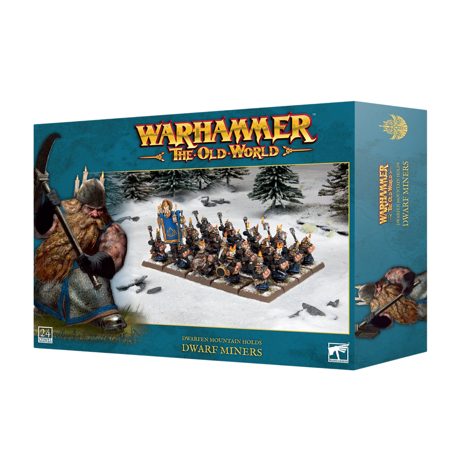 THE OLD WORLD: DWARFEN MOUNTAIN HOLDS - DWARF MINERS