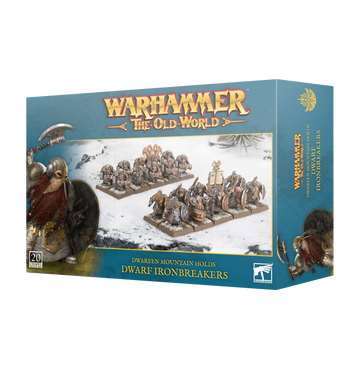 THE OLD WORLD: DWARFEN MOUNTAIN HOLDS - DWARF IRONBREAKERS