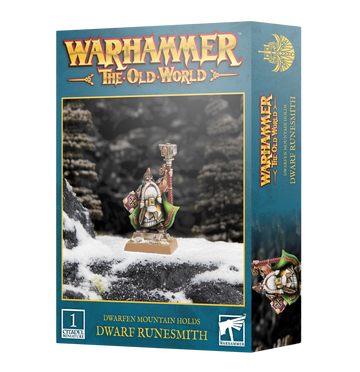 THE OLD WORLD: DWARFEN MOUNTAIN HOLDS - DWARF RUNESMITH