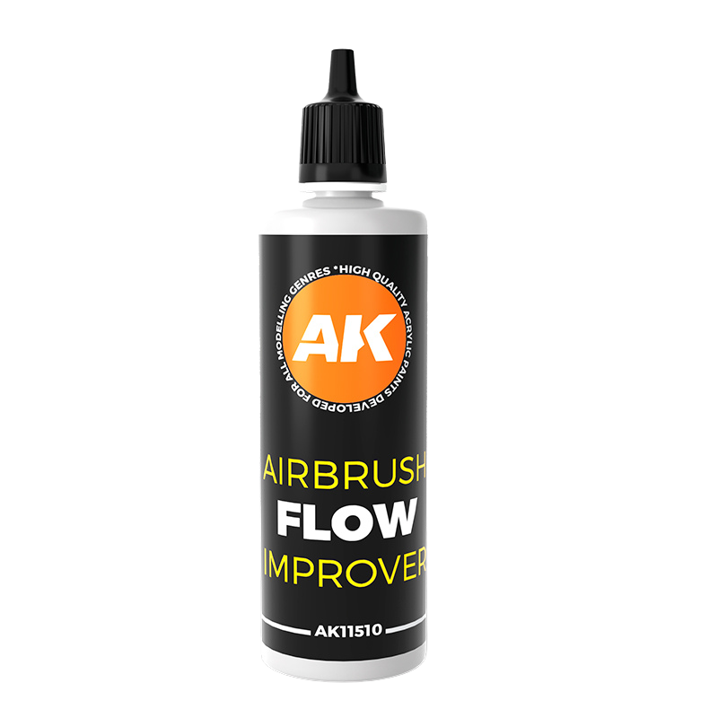 AK Interactive - AIRBRUSH FLOW IMPROVER for ACRYLICS – 100ml