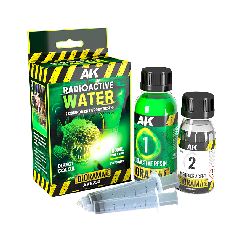 AK Interactive - RESIN RADIOACTIVE WATER –180ML