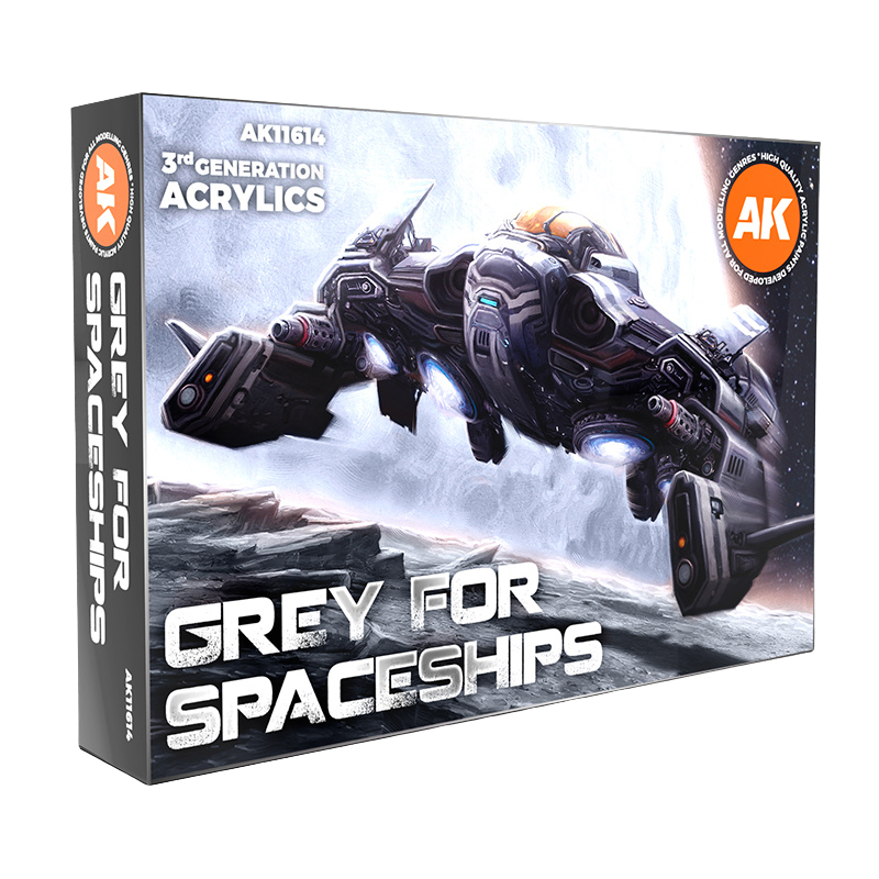 AK Interactive - Grey for Spaceships