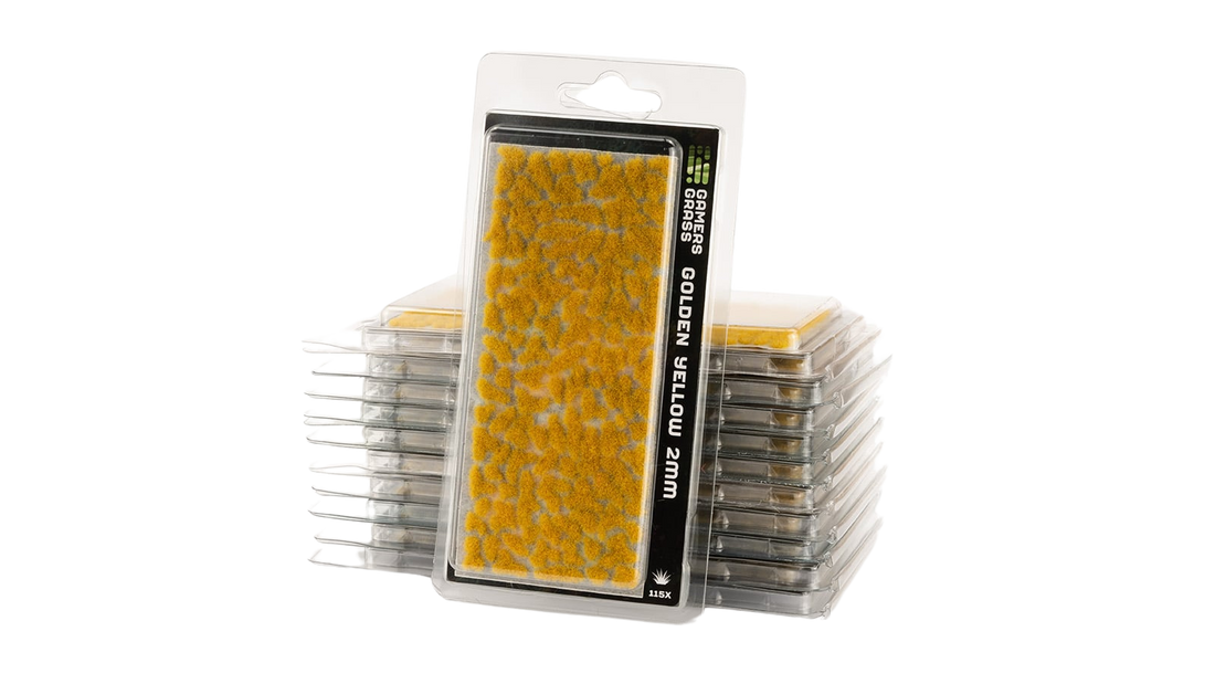 Gamers Grass - Golden Yellow 2mm