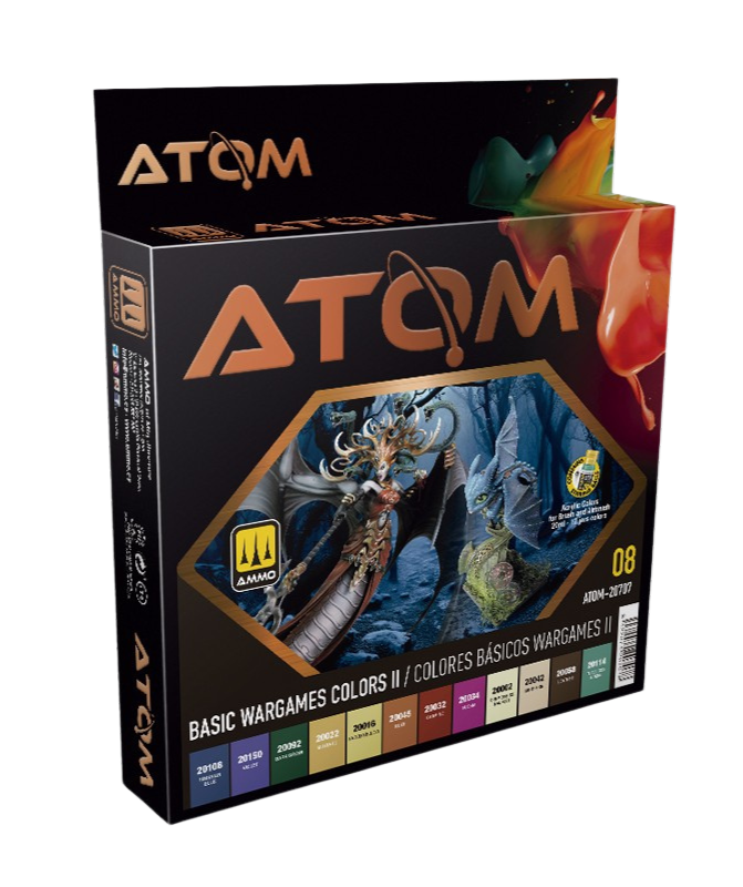 Ammo by Mig - ATOM Basic Wargames Colors II Set