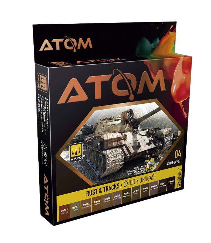 Ammo by Mig - ATOM Rust & Tracks Set