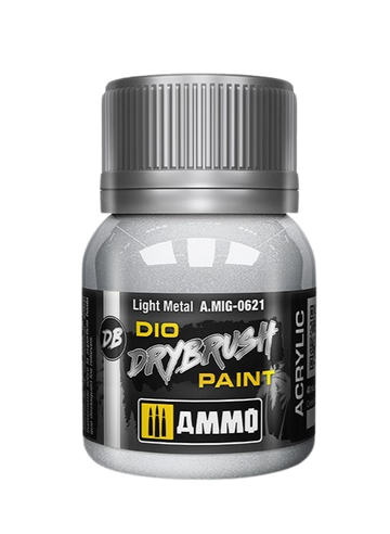 Ammo by Mig - DIO DRYBRUSH: Light Metal