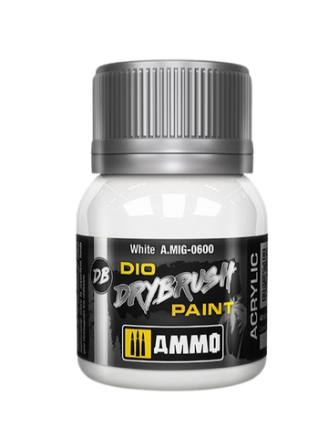 Ammo by Mig - DIO DRYBRUSH: White