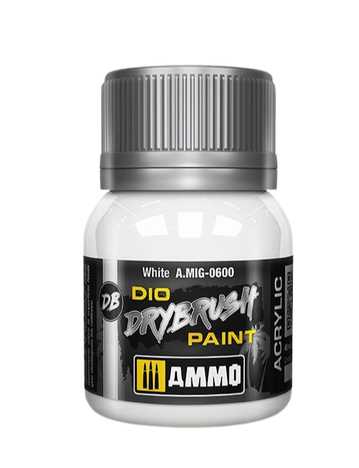 Ammo by Mig - DIO DRYBRUSH: White