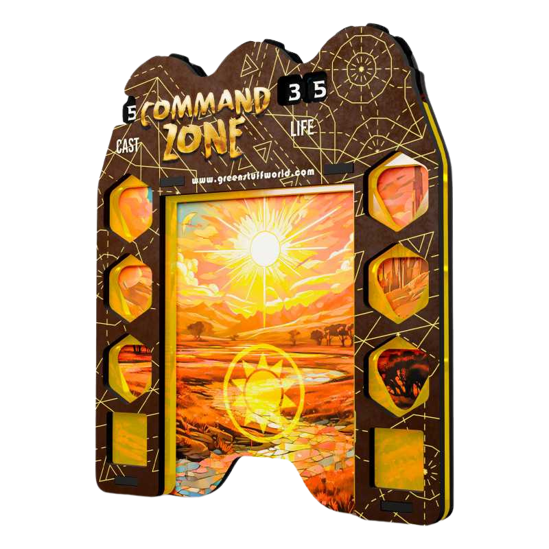 Green Stuff World - Command Zone Tray - Plains