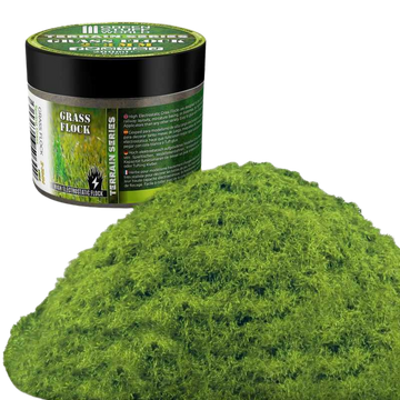 Green Stuff World - Static Grass Flock 2-3mm - SPRING GRASS - 200 ml