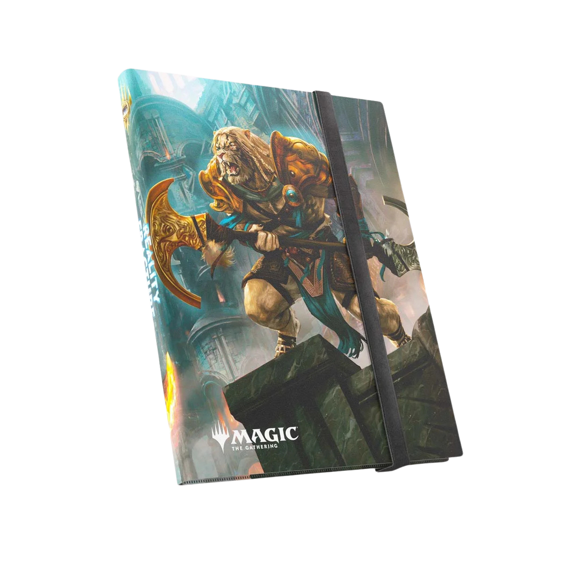 Álbum Casual de 18 bolsas Gamegenic Magic: The Gathering Reality Fracture – Ajani, Path Of Vengeance/Ajani, Counterattack Leader