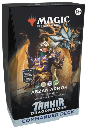 MTG - Tarkir: Dragonstorm Commander Deck - Abzan Armor - EN