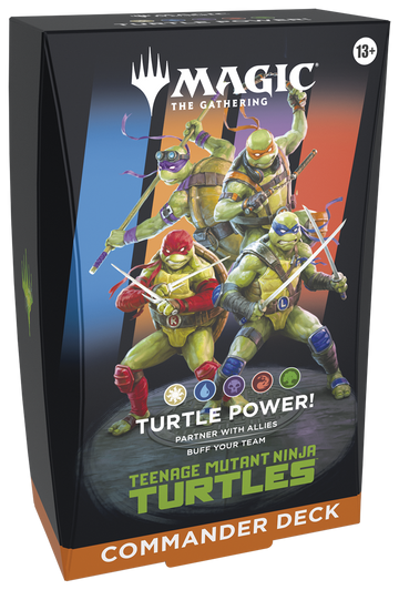 MTG - Teenage Mutant Ninja Turtles Commander Deck - Turtle Power!