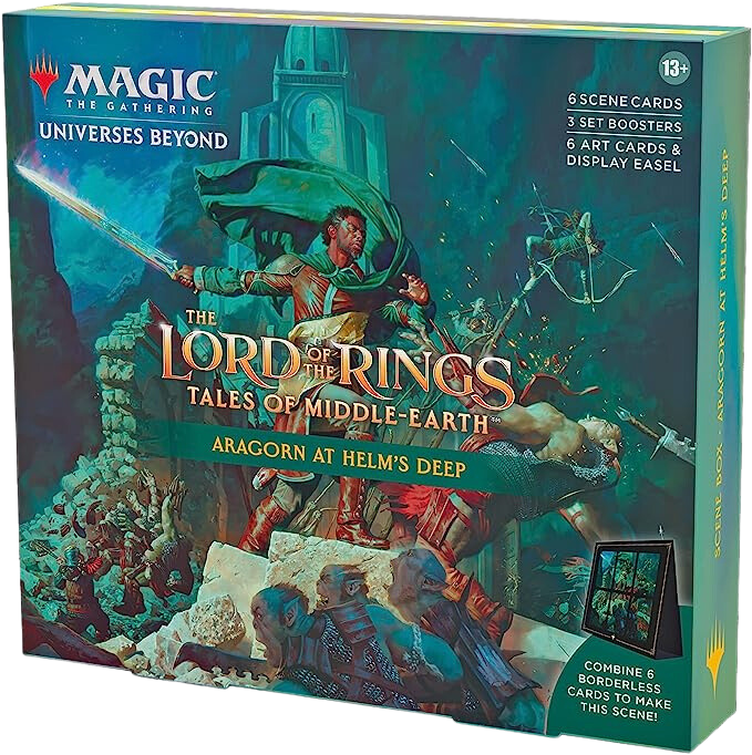 MTG - The Lord of the Rings: Tales of Middle-earth™ Scene Box Display - Aragorn at Helm's Deep