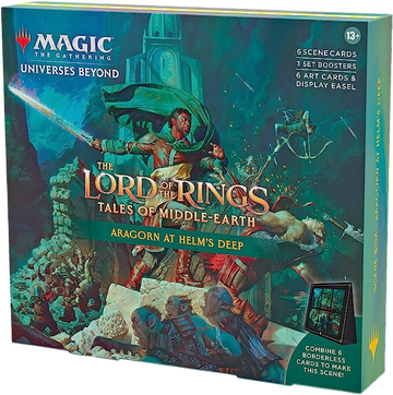 MTG - The Lord of the Rings: Tales of Middle-earth™ Scene Box Display - Aragorn at Helm's Deep