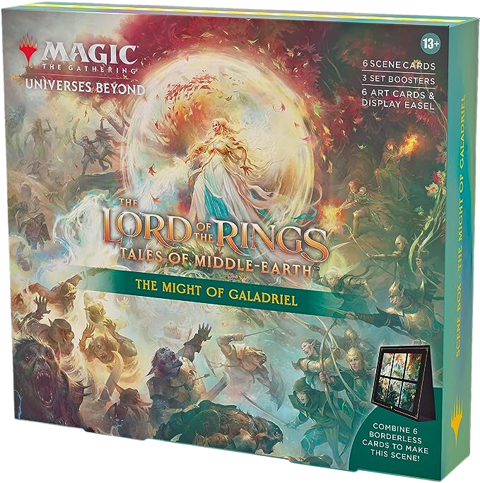 MTG - The Lord of the Rings: Tales of Middle-earth™ Scene Box Display - The Might of Galadriel