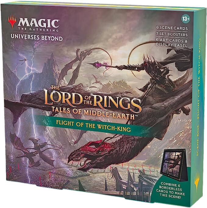 MTG - The Lord of the Rings: Tales of Middle-earth™ Scene Box Display - Flight of the Witch-King