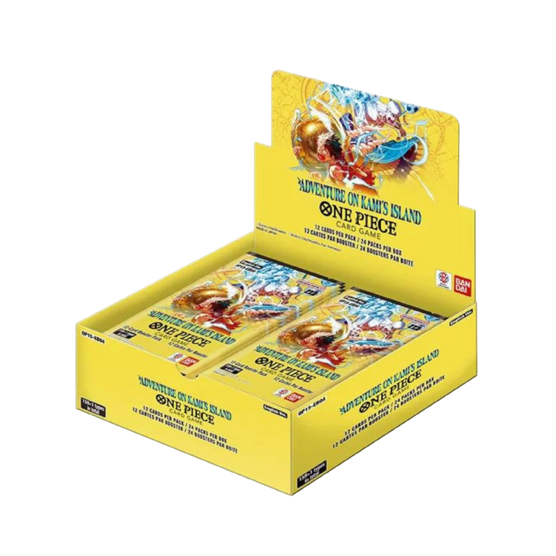 One Piece Card Game - Adventure on Kami's Island OP15 Booster Display (24 Packs) - EN