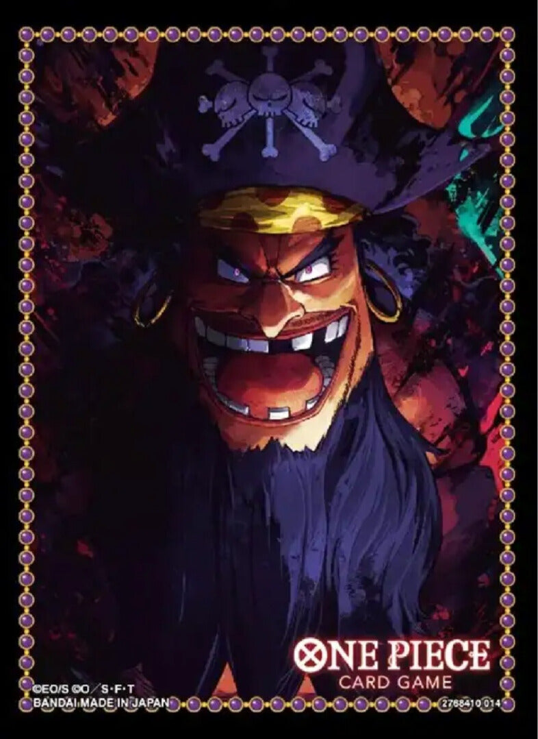 One Piece Card Game - Official Sleeve Bandai TCG+ Stores Lim. Edition Vol.3 - Marshall.D.Teach