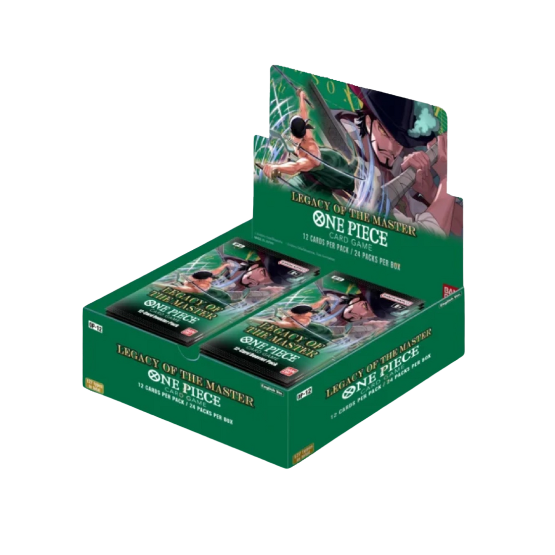One Piece Card Game - OP12 Legacy of the Master Booster Display (24 Packs) - EN