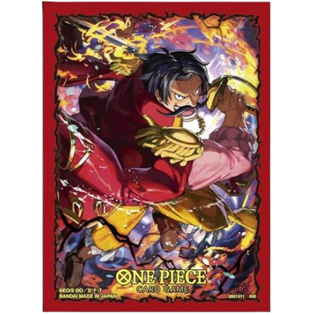 One Piece Card Game - Official Sleeves 12 - Gold D.Roger