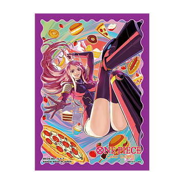 One Piece Card Game - Official Sleeve Bandai TCG+ Stores Lim. Edition Vol.5 - Jewelry Bonney