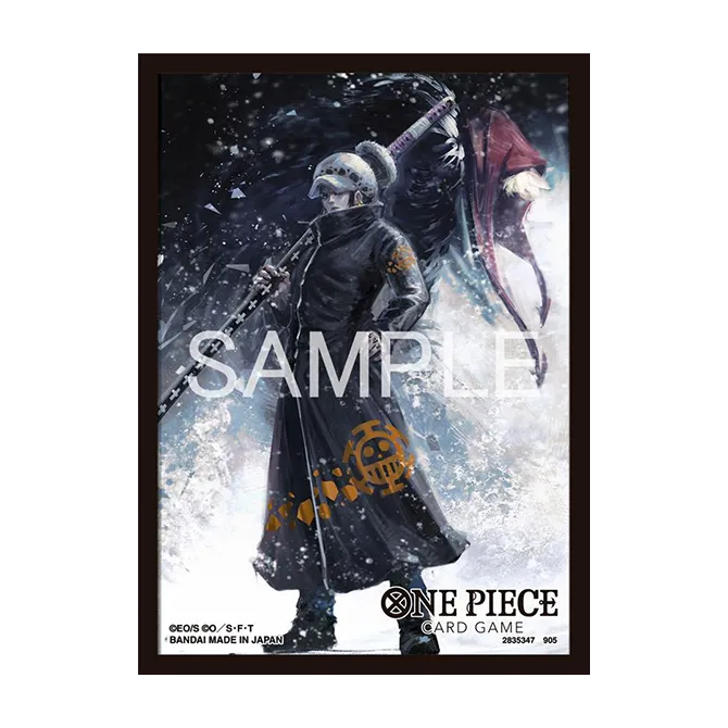 One Piece Card Game - Official Sleeve Bandai TCG+ Stores Edition Vol.6 Law