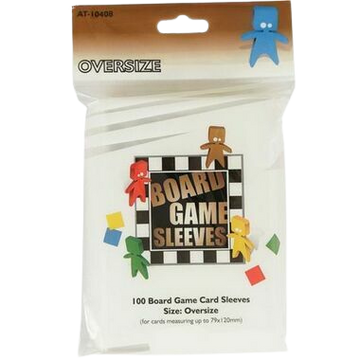 Board Games Sleeves - Oversized (82x124mm) - 100 Pcs