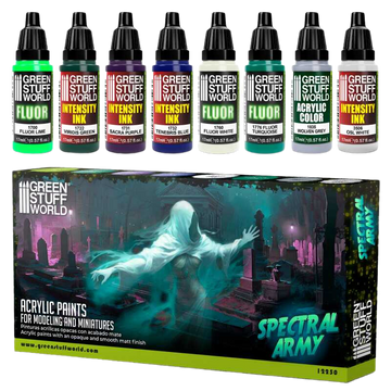 Green Stuff World - Paint Set - Spectral Army