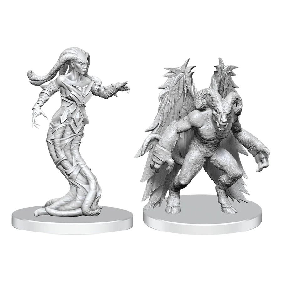 Pathfinder Battles Deep Cuts: Gylou (Handmaiden Devil) & Ferrugon (Rust Devil)