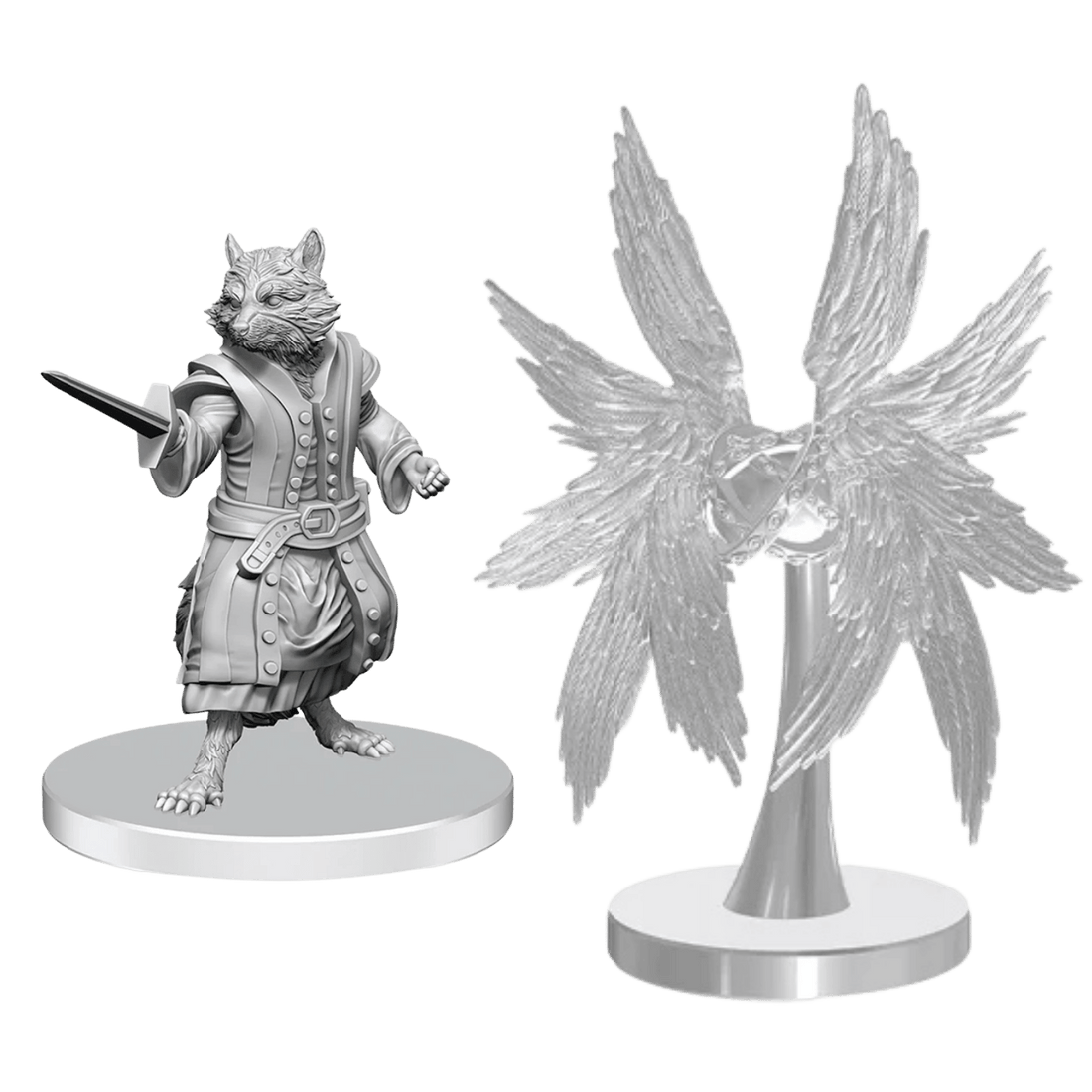 Pathfinder Battles Deep Cuts: Procyal (Raccoon Agathion) & Zoaem (Ring Archon)