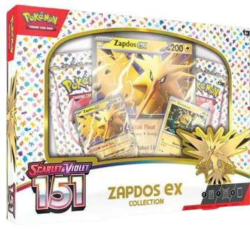Pokémon TCG: Scarlet & Violet - 151 Zapdos EX Box
