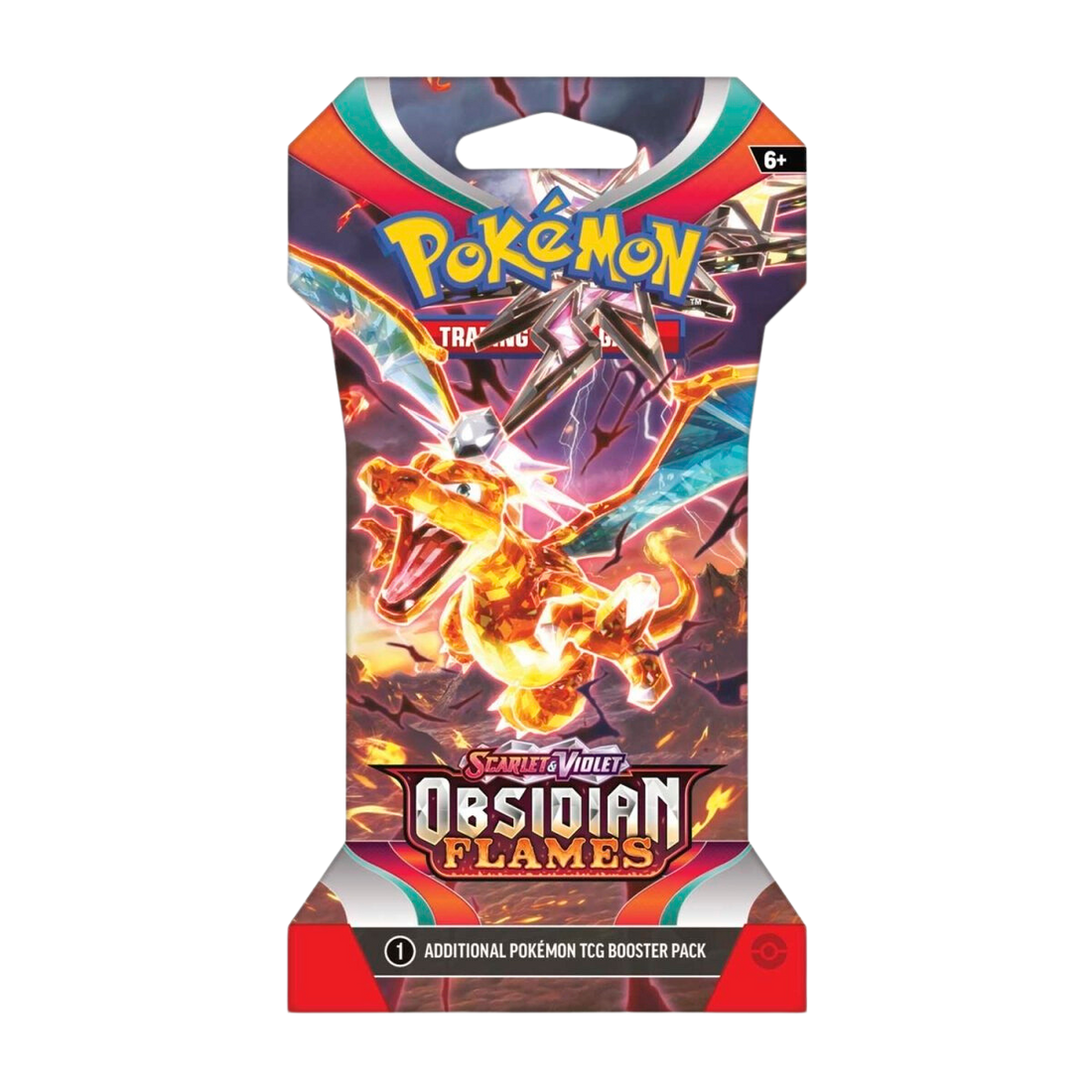 Pokémon TCG: Scarlet & Violet 3 - Obsidian Flames Sleeved Booster