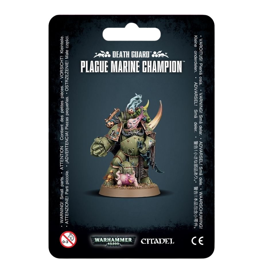 Death Guard: Plague Marine Champion