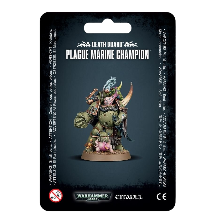 Death Guard: Plague Marine Champion