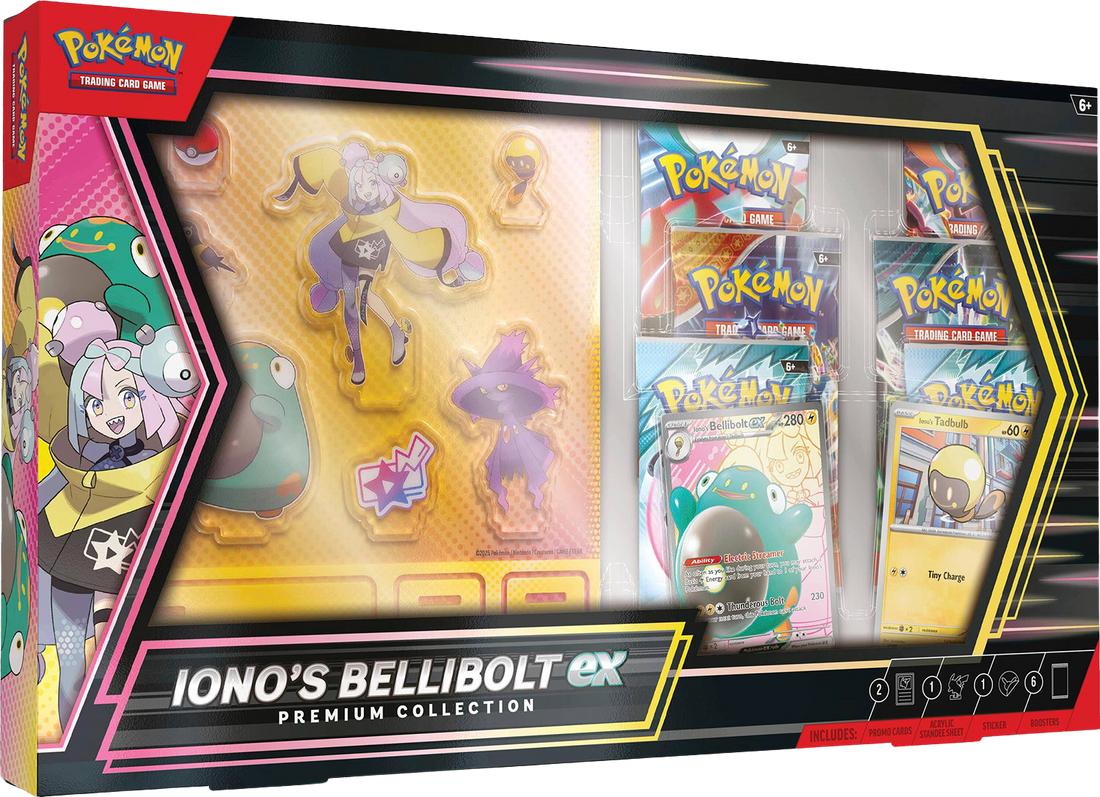 Pokémon TCG: Iono’s Bellibolt ex Premium Collection