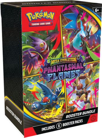 Pokémon TCG: Mega Evolution 2 - Phantasmal Flames Booster Bundle