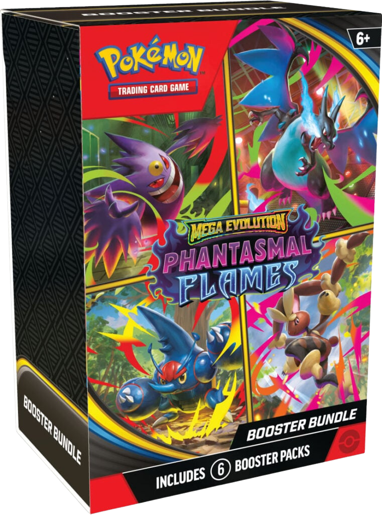 Pokémon TCG: Mega Evolution 2 - Phantasmal Flames Booster Bundle
