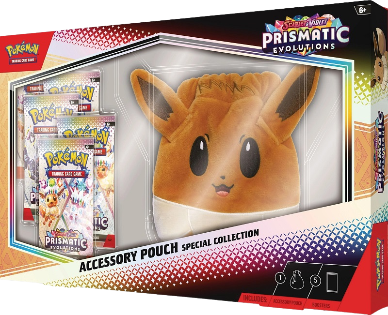 Pokémon TCG: 8.5 Scarlet & Violet - Prismatic Evolutions Accessory Pouch Special Collection