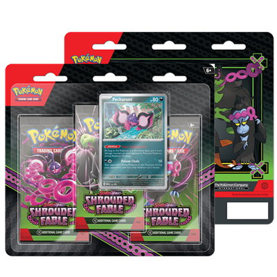 Pokémon TCG: 6.5 Scarlet & Violet - Shrouded Fable 3-Pack - Pecharunt