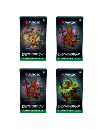 MTG - Commander Bloomburrow Deck - Promoção 4 Decks (Inclui desconto de 10%)