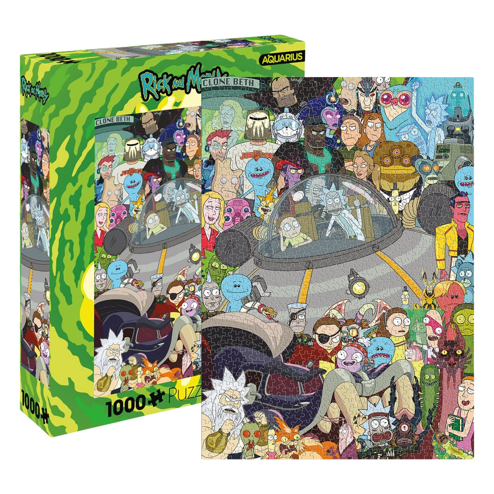Rick and Morty Jigsaw Puzzle Group (1000 pieces)