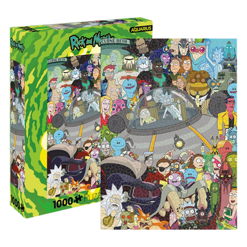 Rick and Morty Jigsaw Puzzle Group (1000 pieces)