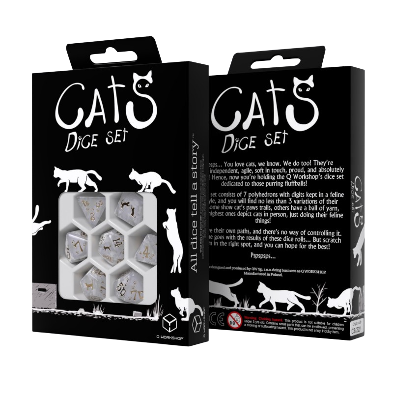 CATS Dice Set: Purrl