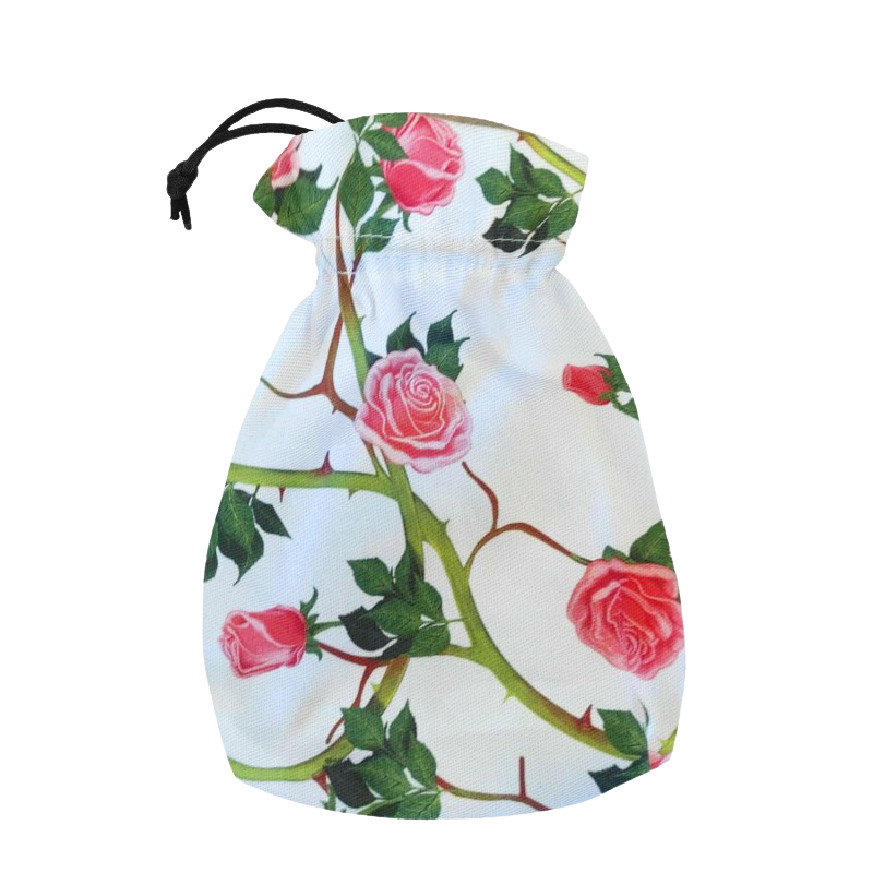 Full Art Dice Pouch: Roses