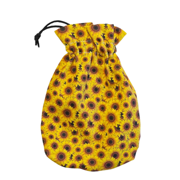 Q-Workshop - Full Art Dice Pouch: Sunflower