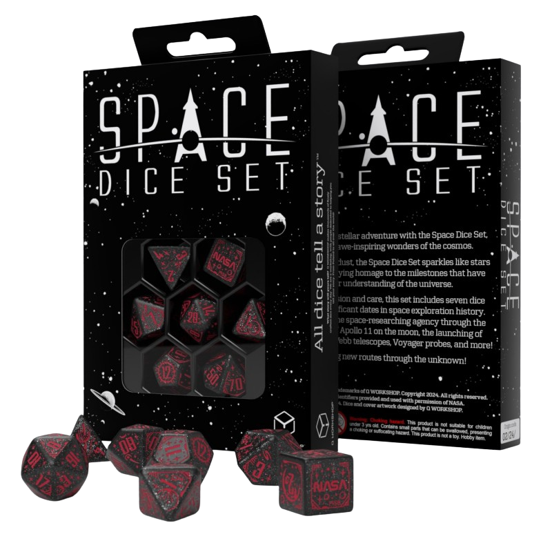 Q WORKSHOP Space Dice Set: Voyager