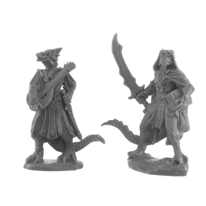 Dragonfolk Bard and Thief